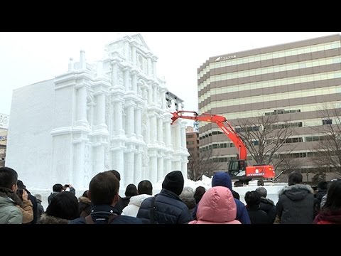 【悲報】さっぽろ雪まつり 来年は縮小、大雪像の制作中止 ...