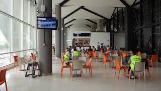 preview picture of video 'Inauguración Aeropuerto Intl Camilo Daza.'