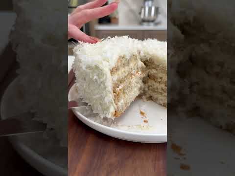 The Best Coconut Cake Ever. #coconutcake #cake #cakerecipe #dessert