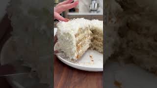 The Best Coconut Cake Ever. #coconutcake #cake #cakerecipe #dessert