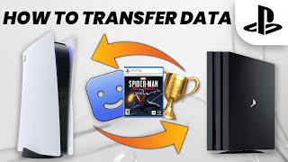 How to Transfer Data AND Applications from your PS4 to your PS5! (EASY) | SCG