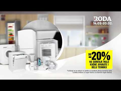 Roda | Popust na tehniku 14.02 - 20.02.2020.