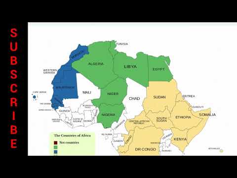 Learn all 55 African Countries Easily and Quickly With Mnemonics!