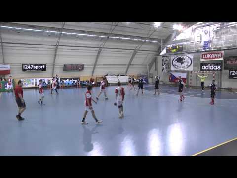 TJ Slovácká Slavia Uherské Hradiště - HBC Strakonice 1921 (18.1.2015)