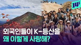 쇼핑 대신 힐링하러 간다는 외국인... 한국 필수 코스가 된 K-등산 / 14F