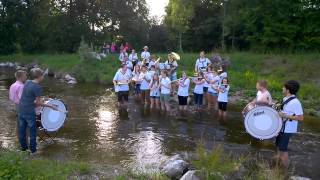 preview picture of video 'Jugendkapelle Buchloe/Lindenberg Cold Water Challenge 2014'