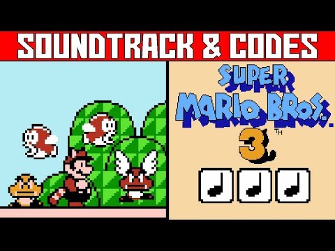 Super Mario Bros. 3 Soundtrack & Game Genie Codes (listen and watch)
