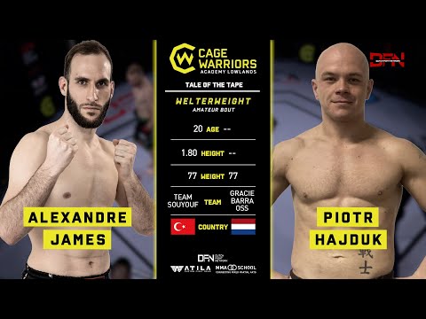 Piotr Hajduk vs Alexandre James full fight