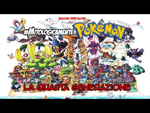 #MitologicamentePokèmon - La Quarta Generazione