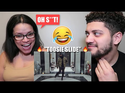 MOM REACTS TO DRAKE! "TOOSIE SLIDE" *FUNNY REACTION*