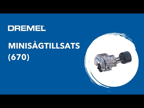 Minisågtillsats Dremel 670