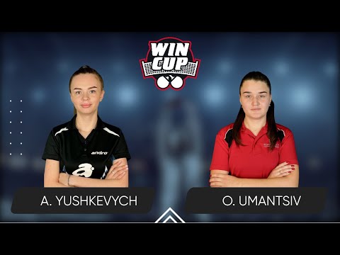 18:15 Anastasiia Yushkevych - Olha Umantsiv 28.12.2024 WINCUP Women Master. TABLE 2