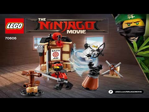 LEGO instructions - The LEGO Ninjago Movie - 70606 - Spinjitzu Training