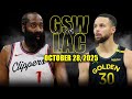 Golden State Warriors Vs Los Angeles Clippers Full Game Highlights October 28 2025 NBA Season