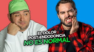 “ME DUELE DESPUÉS DE UNA ENDODONCIA” ¡Deberias ver este video! Tratamiento de conducto con dolor 😫