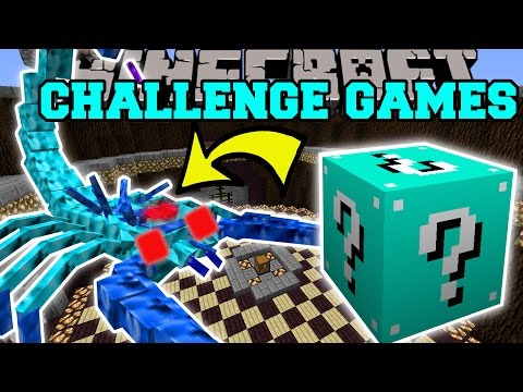 Minecraft: ARCTIC SCORPION CHALLENGE GAMES - Lucky Block Mod - Modded Mini-Game