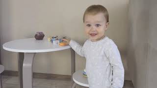 Maximální sada s matracemi. Dětská rostoucí postýlka Zukko Soft Gekko Kids. Seda / bila