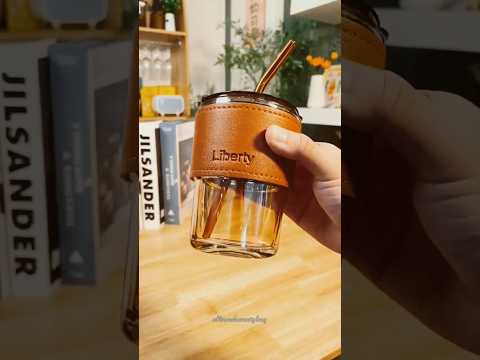 Coffee Mug with Silicone Straw