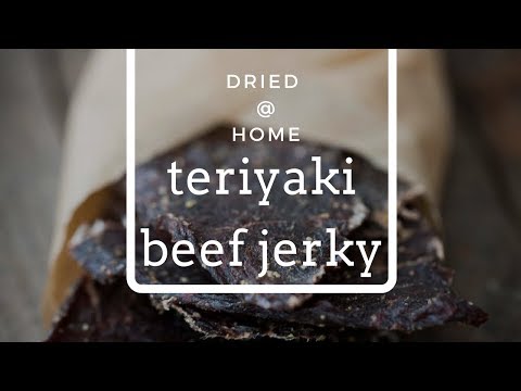 How to make Teriyaki Beef Jerky | downloadable recipe