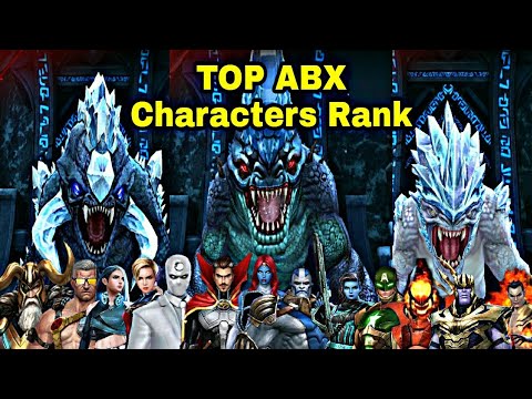 Top ABX Characters Rank - Marvel Future Fight