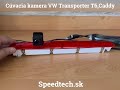 Parkovací kamera NTSC - VW Transporter T6/Caddy (2015->) s výklopnými dveřmi - Video Youtube