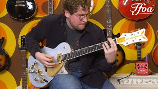 Video thumbnail for Gretsch G6134T Limited Edition Penguin Firemist Silver played by Milo Groenhuijzen | Demo @ TFOA by TFOA Demos
