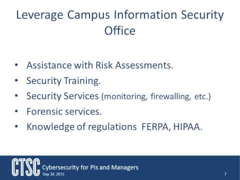Building a Cybersecurity Program Tutorial