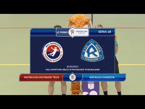 28. seria MKS Piotrcovia Piotrków Trybunalski - KPR Ruch Chorzów [skrót]