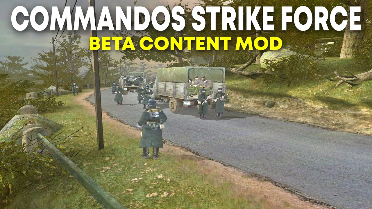 Commandos: Strike Force (Beta Content Mod) | 4K Gameplay