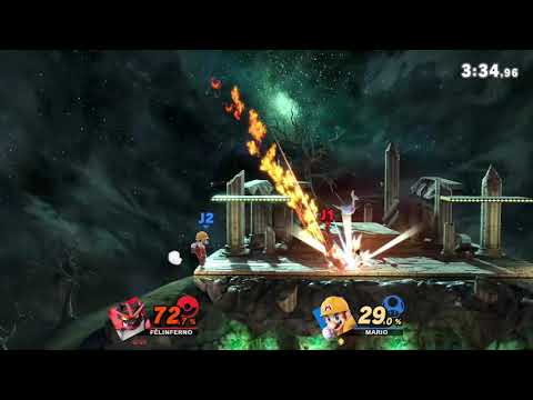 Le Petit Chef (Félinferno) Vs Fabchaotix (Mario)