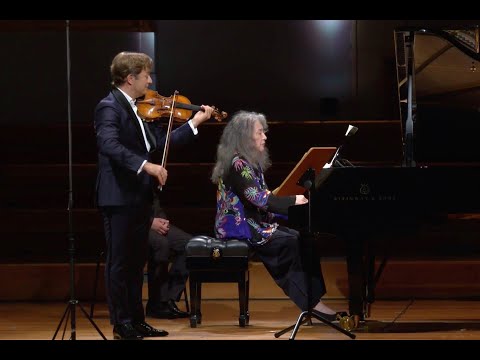 Cesar Franck Sonata Martha Algerich & Renaud Capuçon