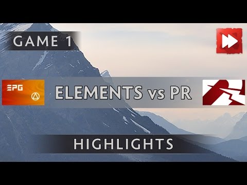 Elements Pro Gaming vs Power Rangers [Game 1] The Summit 6 Qualifiers - Dota Highlights