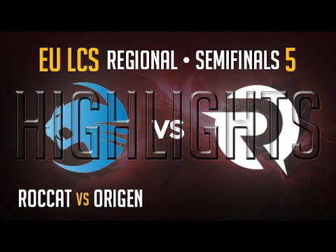 Roccat vs Origen Game 5 HIGHLIGHTS | Semi final EU LCS Regional Qualifier S5 ROC vs OG G5