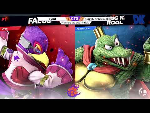 Clocktower Smash 74 - Winners Quarters - Cybil (Falco) vs. King K. Krocksucker (King K. Rool) - SSBU