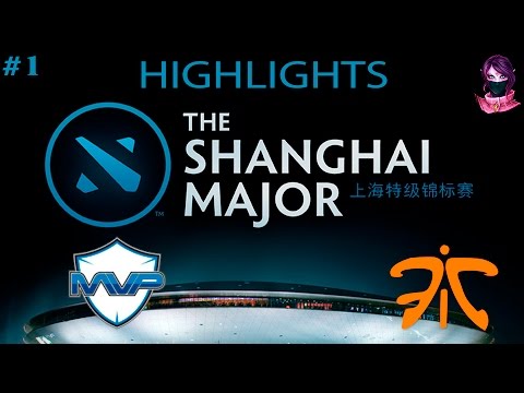 Highlights Fnatic vs MVP Phoenix #1 (bo3)| The Shanghai Major Lan Finals (05.03.2016)