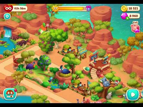 Wildscapes 1342 level Gameplay Story