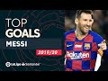 ALL GOALS Messi 2019/2020