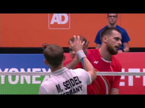 Men's doubles championship point - 2019 YONEX Dutch Open