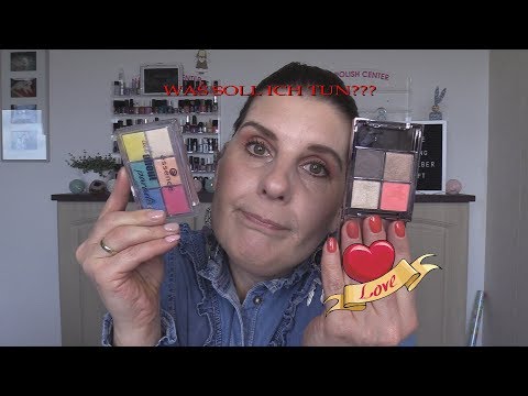 💜Aussortiert💜kleine Lidschatten-Paletten💜über 30 müssen gehen👀HELFT MIR!!!