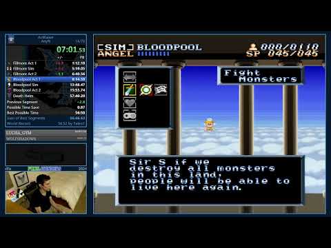 ActRaiser (SNES) Any% Speedrun in 57:33