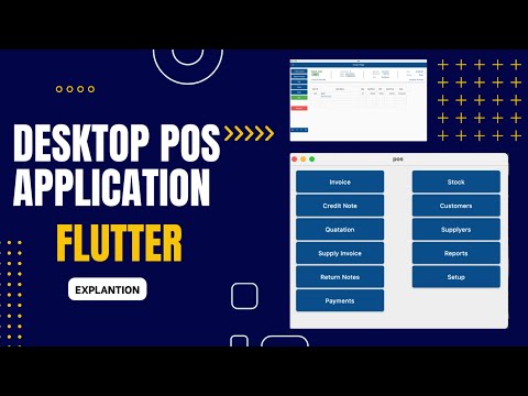 Flutter desktop POS Application #flutter #macos #windows