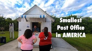 The Smallest Post Office in America! (Ochopee, Florida) ✉️🌴