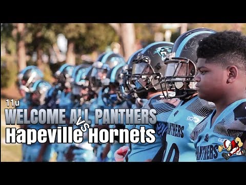 35-🍩🔥🔥(#4) Welcome All Panthers (GA)  vs Hapeville Hornets (GA) | 11u YFA football
