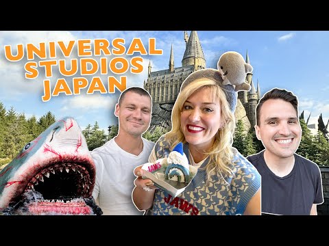 Our FAVORITE THINGS Are At Universal Studios Japan | Jaws: The Ride, Harry Potter, Pokémon, Nintendo