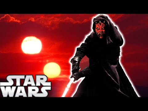 The Story and Reason Behind Darth Maul's Double Bladed Lightsaber - Star Wars Explained