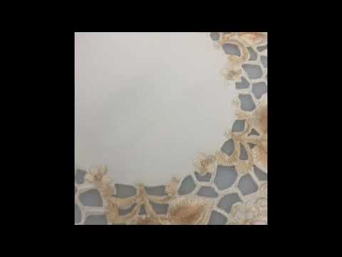 Круглая салфеточка 30*30 веточка