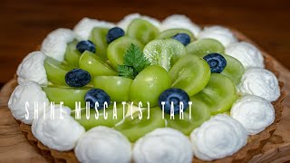 How to make shine muscat tart