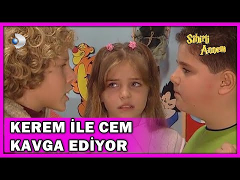 Kerem İle Cem Kavga Ediyor! - Sihirli Annem 30.Bölüm