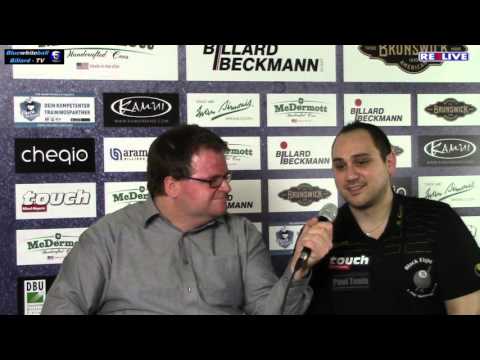 Touch Interview mit Marcel Kosta auf dem German Tour Finale 2015/2016