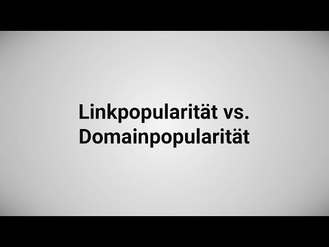 Linkpopularität vs. Domainpopularität | MSO Digital - Online Marketing Know-How